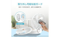 【ブラック】扇風機 多機能 デスクランプ ファン 卓上 壁掛け 2WAY仕様 5枚羽根 6段階風量調節 自然風 小型 シールフック付き ストラップ付き 折りたたみ式 LEDライト 3段階明るさ調節 静音 USB充電式 残電量表示 暑気払い 低騒音 90日間保証付き 日本語取扱説明書