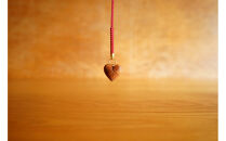 【相良パーティ】千年の愛～屋久島の森の至極の宝～&nbsp;屋久杉ハートストラップ