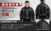 【デグナー】ふるさと納税限定 スタジアムジャンパー型レザージャケット［25WJ-9F] ブラック Lサイズ｜京都 バイクギア 人気ブランド［ 京都 バイクギア 人気ブランド ジャケット レザー 革 限定品 人気 おすすめ ツーリング ライダー バイカー お取り寄せ 送料無料 ふるさと納税 ］