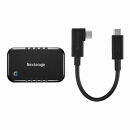 L字コネクターのショートケーブル付き&nbsp;ポータブルSSD　Gシリーズ　4TB