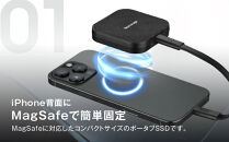 Nextorage&nbsp;MagSafe対応&nbsp;ポータブルSSD&nbsp;NX-P2MG&nbsp;1TB
