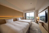 【梅小路ポテル京都】ホテルペア宿泊券(平休日1泊2食付/未就学の子連れでも利用可)《パークサイドツイン》 ［ 京都 梅小路 京都水族館 鉄道博物館 徒歩圏内 大人気 ホテル ペア 宿泊券 人気 おすすめ ファミリー 家族 子供連れ ホテル 宿泊 旅行 観光 グルメ ふるさと納税 ］ 