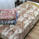 【シングル3枚組】暖かふんわりアクリルマイヤー2枚合わせ毛布(140×200cm)×1セット（ピンク1枚・ベージュ1枚・グレー1枚）  M-5701-3P