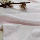 『軽やか』で洗濯しやすい綿100%タオルケット シングルサイズ（140×190cm）×ピンク１枚 5164-PI