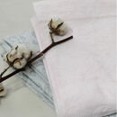 【シングル2枚組】『軽やか』で洗濯しやすい綿100%タオルケット（140×190cm）×1セット（ピンク1枚・ブルー1枚） 5164-2P