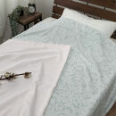 【シングル2枚組】『軽やか』で洗濯しやすい綿100%タオルケット（140×190cm）×1セット（ピンク1枚・ブルー1枚） 5164-2P