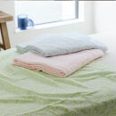 【シングル3枚組】『軽やか』で洗濯しやすい綿100%タオルケット（140×190cm）×1セット（ピンク1枚・ブルー1枚・グリーン1枚） 5164-3P