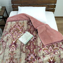【ダブルサイズ】暖かふんわりアクリルマイヤー2枚合わせ毛布&nbsp;ピンク1枚&nbsp;M-87611-PI