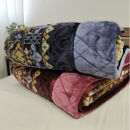 【シングル2枚組】贅沢カシミヤウール混わた入り嵩高毛布&nbsp;(140×200cm)×１セット（ピンク1枚・ブルー1枚）&nbsp;&nbsp;CAK-161-2P