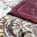 【シングルサイズ】贅沢カシミヤウール混わた入り嵩高毛布&nbsp;ピンク1枚&nbsp;CAK-162-PI