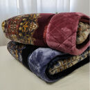 【シングルサイズ】贅沢カシミヤウール混わた入り嵩高毛布&nbsp;ピンク1枚&nbsp;CAK-162-PI