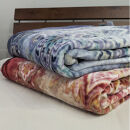 【シングル2枚組】洗える&nbsp;吸湿発熱&nbsp;軽量あったか毛布&nbsp;(140×200cm)×1セット（ピンク1枚・ブルー1枚）&nbsp;MO-6061-2P