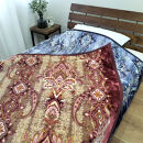 【シングル2枚組】洗える&nbsp;吸湿発熱&nbsp;軽量あったか毛布&nbsp;(140×200cm)×1セット（ピンク1枚・ブルー1枚）&nbsp;MO-6061-2P