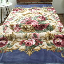 【シングルサイズ】洗える&nbsp;吸湿発熱&nbsp;軽量あったか毛布&nbsp;ブルー1枚&nbsp;MO-6062-BL