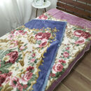 【シングル2枚組】洗える&nbsp;吸湿発熱&nbsp;軽量あったか毛布&nbsp;(140×200cm)×1セット（ピンク1枚・ブルー1枚）&nbsp;MO-6062-2P