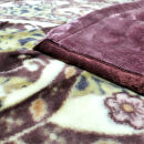 【シングルサイズ】吸湿発熱シルキータッチ2枚合わせ毛布&nbsp;ピンク1枚&nbsp;YO-4700-PI