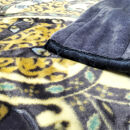 【シングルサイズ】吸湿発熱シルキータッチ2枚合わせ毛布&nbsp;ブルー1枚&nbsp;YO-4700-BL