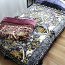 【シングル2枚組】吸湿発熱シルキータッチ2枚合わせ毛布(140×200cm)×1セット（ピンク1枚・ブルー1枚）&nbsp;&nbsp;YO-4700-2P