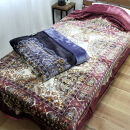 【シングル2枚組】吸湿発熱シルキータッチ2枚合わせ毛布(140×200cm)×1セット（ピンク1枚・ブルー1枚）&nbsp;&nbsp;YO-4800-2P