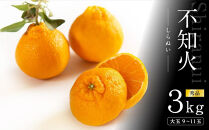 不知火&nbsp;約3kg&nbsp;大玉9～11玉入り&nbsp;《赤秀》&nbsp;和歌山県産&nbsp;農園直送&nbsp;まごころ産直みかん&nbsp;【北海道・沖縄県・一部離島&nbsp;配送不可】&nbsp;みかん&nbsp;果物&nbsp;柑橘&nbsp;しらぬい&nbsp;デコポンと同じ品種&nbsp;でこぽん&nbsp;［Mg52］