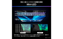 Hisense ハイセンス 3年保証【設置費込み】65V型 65U7R 4K Mini LED 量子ドット 2.1ch ダブル録画 チューナー内蔵 ゲームモード Pro ネット動画 YouTube Netflix スマート 2画面 Alexa対応 AirPlay2 液晶 テレビ TV 2025年モデル 壁掛け 人気 おすすめ 家電 送料無料