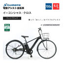 【サイモト自転車&nbsp;】イ－コンシャス　クロス&nbsp;&nbsp;電動アシスト自転車&nbsp;700c&nbsp;6段変速&nbsp;(G463)【完全組立】【マットブラック】