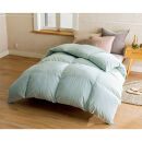 ≪シングルロング≫リサイクル羽毛掛け布団〈reumo〉　レギュラータイプ【サンドグリーン】_1143210631_01