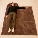 【ディノス限定販売】ヒートループ（R）ハイパー ぬくぬく 寝袋クッション【グレー】_1143211684_01