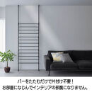 たためるつっぱりラダー物干し【ホワイト】_1290302507_01