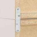 【お得な6個セット】組み合わせ自在なシステムボックス【ホワイト】_1300400439_01