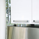 光沢仕上げ・冷蔵庫上ストッカー&nbsp;幅63cm（脚部65cm）【シルバー】_1300400843_03