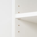 光沢仕上げ・冷蔵庫上ストッカー&nbsp;幅63cm（脚部65cm）【シルバー】_1300400843_03