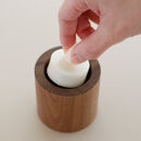 木製キャンドルホルダー&nbsp;チューブ型&nbsp;ウォールナット&nbsp;LEDキャンドル専用