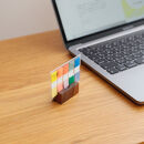 木製ブロック カード・はがき立て 2個セット