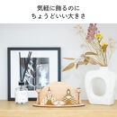 国産天然ヒノキの卓上雛人形