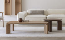 コーヒーテーブル TROCADERO W1300 木目 スーパークリア_05097