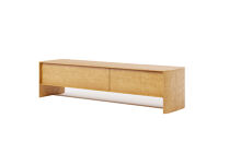 TVボード VISTA W1600 右引出し ナチュラルクリア_05105