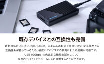 NX-SA1PRO｜CFexpress&nbsp;Type&nbsp;A&nbsp;USB&nbsp;40Gbps&nbsp;カードリーダー