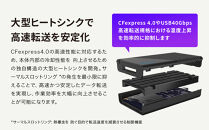 NX-SA1PRO｜CFexpress&nbsp;Type&nbsp;A&nbsp;USB&nbsp;40Gbps&nbsp;カードリーダー