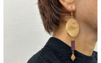 井波彫刻のアクセサリーづくり ピアス・イヤリング＜体験プラン＞