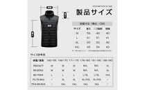 ★Lサイズ★【バッテリーは別売り】&nbsp;電熱ジャケット&nbsp;電熱ベスト&nbsp;ヒーター付きベスト&nbsp;ヒーター内蔵&nbsp;ホットベスト&nbsp;USB加熱&nbsp;バッテリー充電USB給電&nbsp;ヒートジャケット&nbsp;防寒ベスト&nbsp;男女兼用&nbsp;発熱ワイヤ内蔵&nbsp;3段温度調節&nbsp;薄い