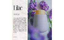 泡ソープ美濃焼ディスペンサー&nbsp;＜ライラック＞木製コースター付き