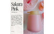 泡ソープ美濃焼ディスペンサー&nbsp;＜サクラピンク＞木製コースター付き