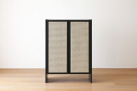 【開梱設置】高野木工&nbsp;ブレス&nbsp;80キャビネット&nbsp;ブラック【10年保証】