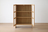 【開梱設置】高野木工&nbsp;ブレス&nbsp;80キャビネット&nbsp;オーク【10年保証】