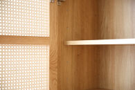 【開梱設置】高野木工&nbsp;ブレス&nbsp;80キャビネット&nbsp;オーク【10年保証】