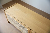 【開梱設置】高野木工&nbsp;ブレス&nbsp;150ローボード&nbsp;オーク【10年保証】