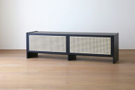 【開梱設置】高野木工&nbsp;ブレス&nbsp;150ローボード&nbsp;ブラック【10年保証】