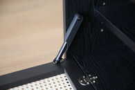 【開梱設置】高野木工&nbsp;ブレス&nbsp;150ローボード&nbsp;ブラック【10年保証】