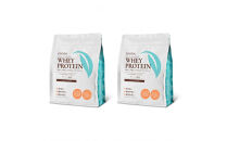 【12月より順次発送】ELANDA エランダ 甘くない ホエイ プロテイン プレーン風味 900g 2袋セット